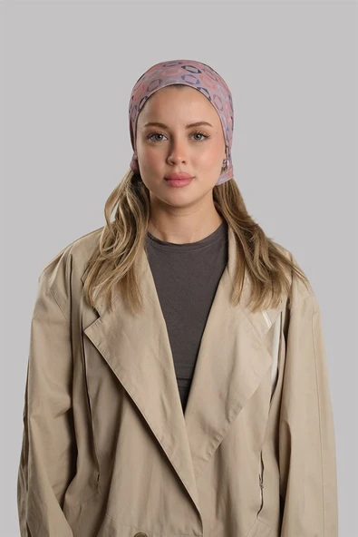 Vizon Pratik Hazır Geçmeli Buff Bandana Sandy Geometrik Desenli Boru Bone 2416_10 ürün görseli 1