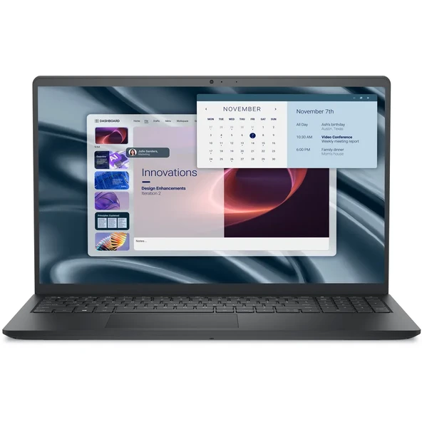 Dell Pro 15 Essential PV15250 Core 3 100U 8GB 512GB SSD 15.6 FHD 120Hz FreeDOS ürün görseli 1