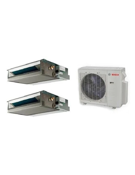 Bosch Multi Kanallı İnverter Klima 36000 Btu 1 Dış + İç Ünite 18000 + 18000 Btu ürün görseli 1