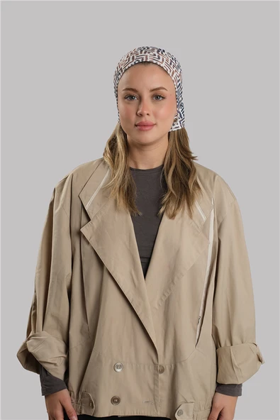 Petrol Mavisi Pratik Hazır Geçmeli Buff Bandana Sandy Desenli Boru Bone 2418_17 ürün görseli 1