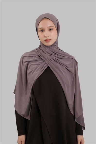 Koyu Vizon Düz Klasik Şal Dikişli Premium Jersey Sade 202129_38 ürün görseli 1