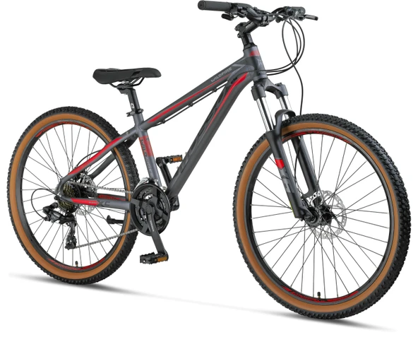 MOSSO WILDFIRE M-26-H ERKEK DAĞ BİSİKLETİ 355H HD 26 JANT 21 VİTES MAT ANTRASİT ürün görseli 1
