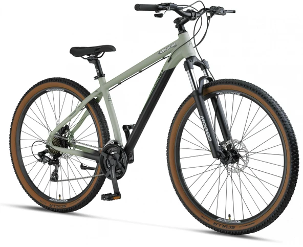 MOSSO WILDFIRE M-29-H ERKEK DAĞ BİSİKLETİ 508H 29 JANT 21 VİTES MAT GRİ ürün görseli 1