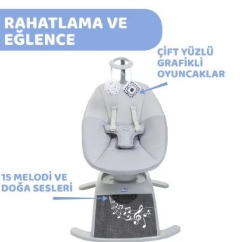 Chicco Comfy Elektrikli Ana Kucağı Silver Spring - Resim 2