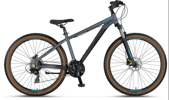 MOSSO WILDFIRE-LTD-27-H ERKEK DAĞ BİSİKLETİ 457H HD 27.5 JANT 21 VİTES MAT ANTRASİT ürün görseli 1