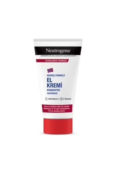 Renksiz Norveç Formülü El Kremi Parfümsüz 75 Ml ürün görseli 1