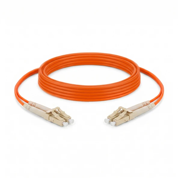 Alfafonet SC/PC-SC/PC Multimode OM2 Dupleks 3 Metre Fiber Patch Cord - Resim 2