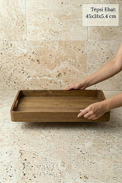 Atby AKASYA TEPSİ Büyük - Resim 4