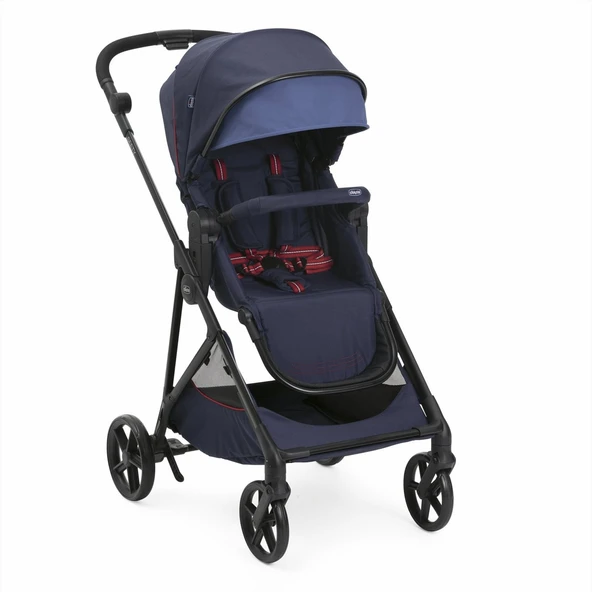 Chicco Seety Çift Yönlü Bebek Arabası - Oxford Blue ürün görseli 1