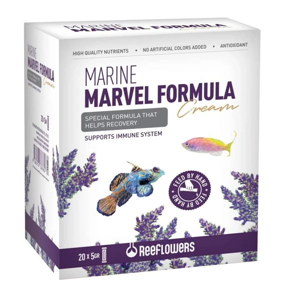 Reeflowers Freshwater Marine Marvel Cream 5GRx20 Skt:12/2027 ürün görseli 1