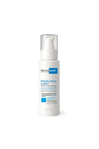Hyaluronik Asit Nemlendirici Losyon 100 ml - Seramid & Aloe Vera Yüz, Vücut ve El Bakım Kremi ürün görseli 1