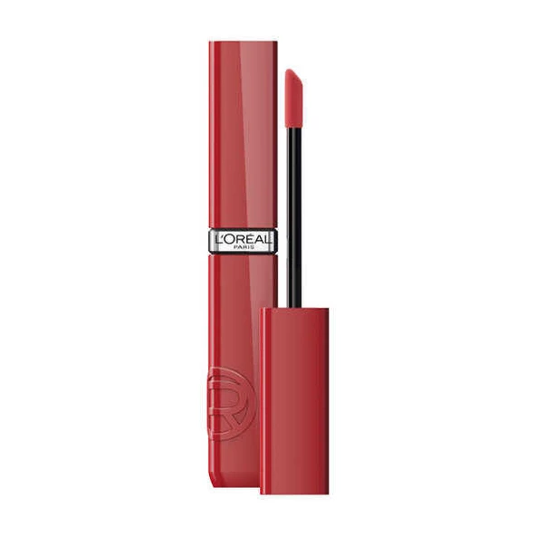 Loreal Paris Infaillible Laque Resistance Likit Parlak Ruj - 215 Drunk in Rose ürün görseli 1
