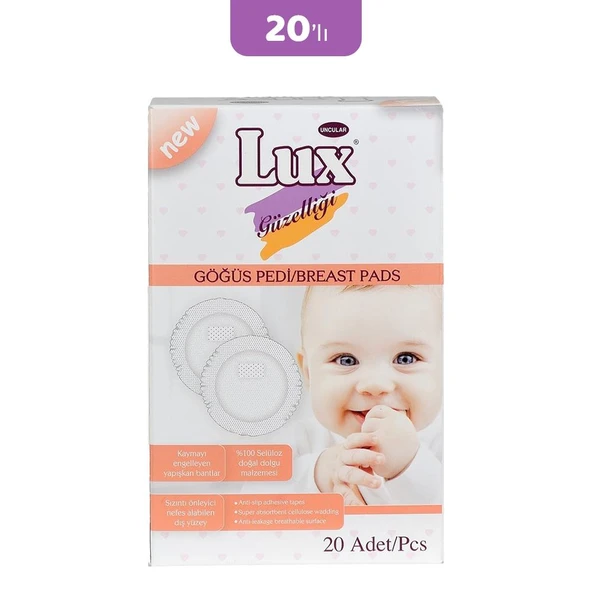 Lux Göğüs Pedi 20' li ürün görseli 1