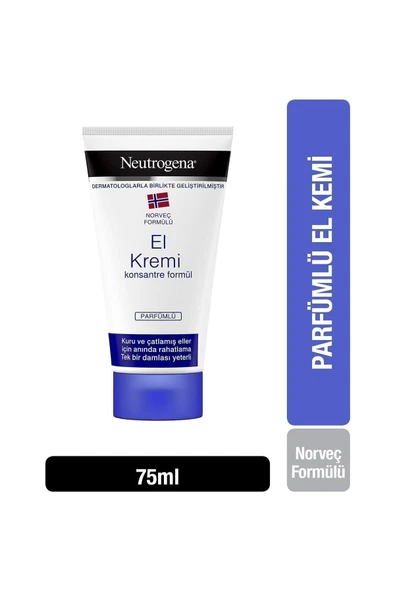 Renksiz Norveç Formülü El Kremi Parfümlü 75 Ml ürün görseli 1