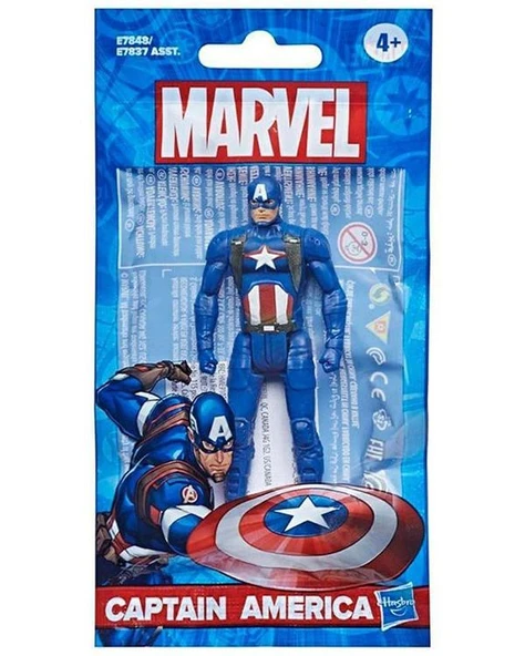 Marvel Captain America Aksiyon Figürü E7848 ürün görseli 1