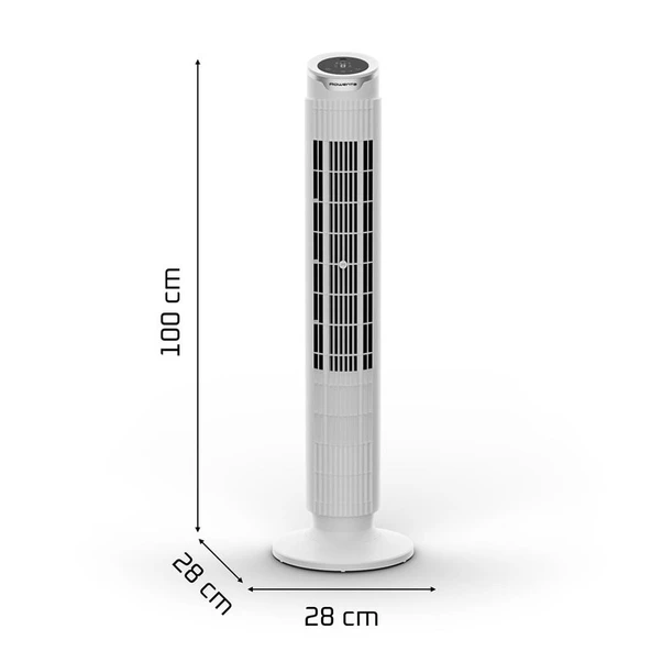 Rowenta VU7025 SilentFlow Effitech 8 Hız Kademeli Vantilatör - Resim 2