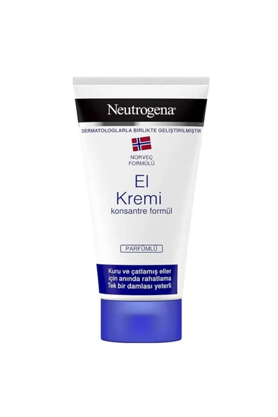 Renksiz Norveç Formülü El Kremi Parfümlü 75 Ml - Resim 3