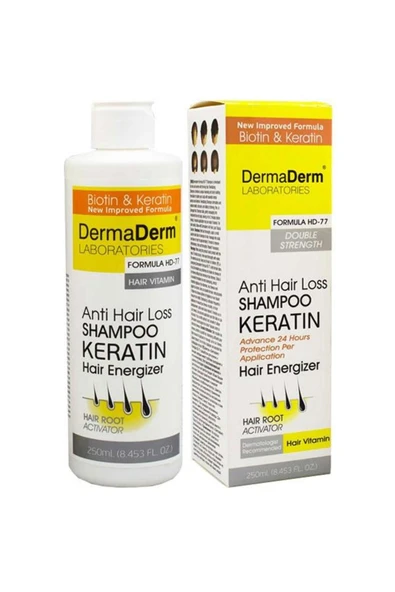 Saç Dökülmesine Karşı Keratin Formula Hd 77 Şampuanı ürün görseli 1