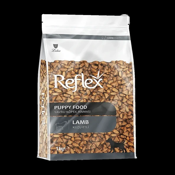 Reflex Kuzu Etli ve Pirinçli Yavru Köpek Maması 1 kg ürün görseli 1
