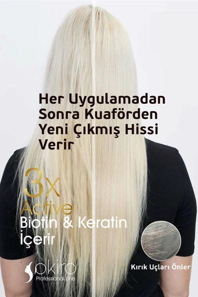Keratin Özlü Koruyucu Saç Sütü 250 ml - Resim 6