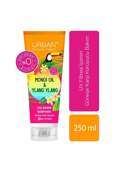 Güneş Koruyucu Saç Bakım Summer-monoi Yağı & Ylang Süper Şampuan 250 Ml- ürün görseli 1