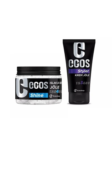 Shine Islak Görünüm Jöle + Styler Krem Jöle Seti | Güçlü Tutuş, Parlaklık, Gün Boyu Kalıcılık ürün görseli 1