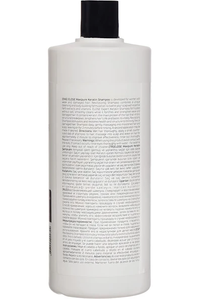 Keratin Saç Bakım Şampuanı 1000 ml - Resim 2
