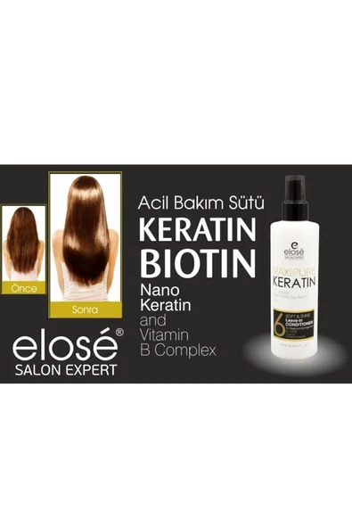 Keratin Saç Bakım Sütü 250 Ml - Resim 3