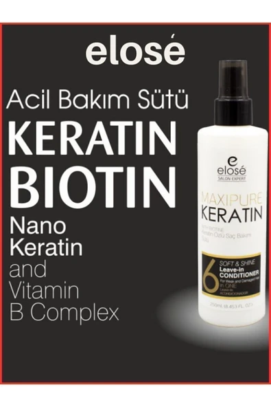 Keratin Saç Bakım Sütü 250 Ml ürün görseli 1