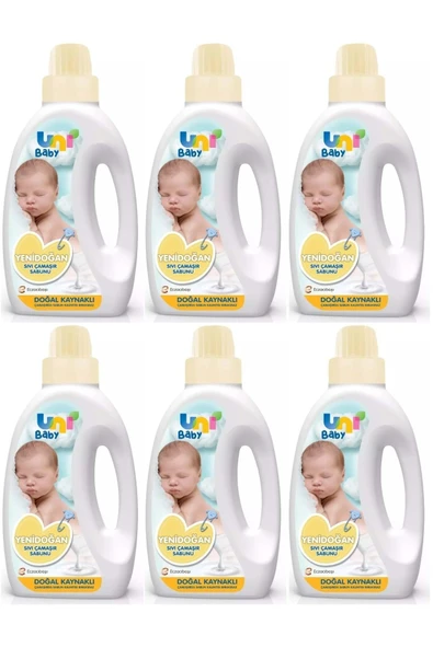 Yeni Doğan Çamaşır Deterjanı/sabunu 1500ml (SARI) (6 LI SET) ürün görseli 1