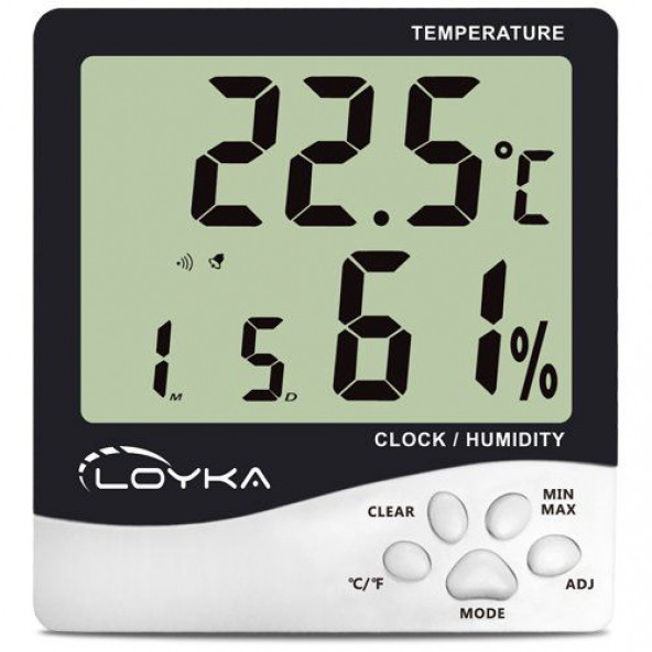 Loyka H100 Plus Sıcaklık ve Nem Ölçer ürün görseli 1