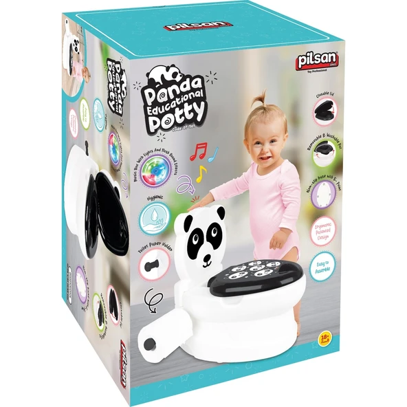 PİLSAN 07561 Eğitici Panda Klozet - Resim 5