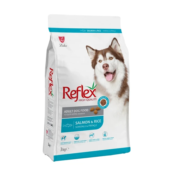 Reflex Somonlu ve Pirinçli Yetişkin Köpek Maması 3kg ürün görseli 1