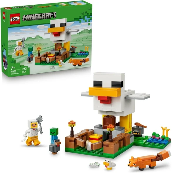 LEGO MİNECRAFT TAVUK ÇİFTLİĞİ 21585 ürün görseli 1