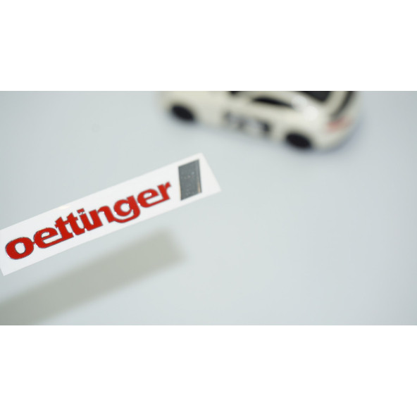 DK Tuning Oettinger Torpido Metal Sticker Volkswagen İle Uyumlu ürün görseli 1