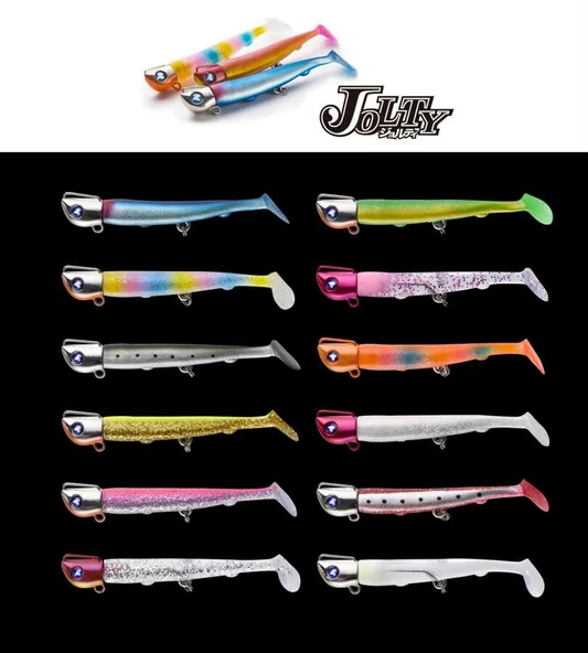 JOLTY MINI 14G JIGHEAD&SİLİKON GÖVDE #06 (18G) - Resim 2