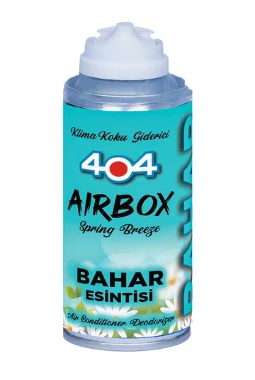 404 Airbox Bahar Esintisi Araç Klima Kokusu Bombası 150 ML - Klima Koku Giderici Sprey ürün görseli 1