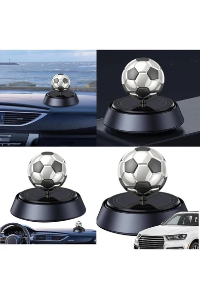 ERD Güneş Enerjili Futbol Topu Araba Kokusu Araba Süsü ürün görseli 1