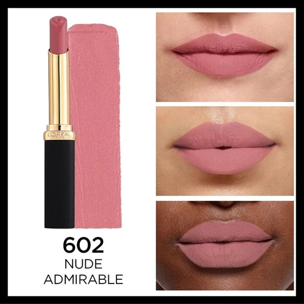 L'Oréal Paris Color Riche Intense Volume Matte Ruj - 602 Nude Admirable ürün görseli 1