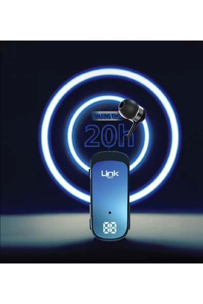 Linktech V81 Makaralı Titreşimli Bluetooth Kulaklık - Resim 3