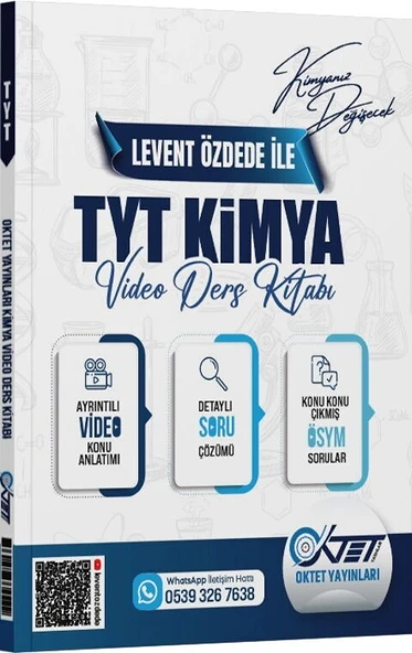 TYT Kimya Video Ders Kitabı Oktet Yayınları ürün görseli 1