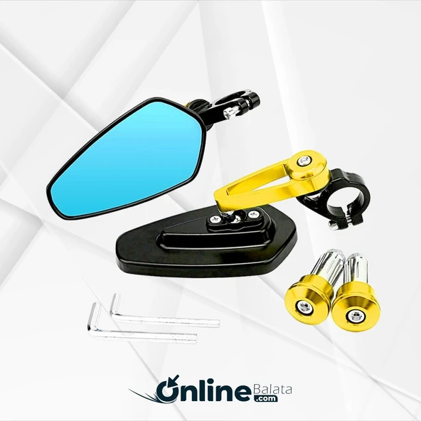 Unıversal CNC Gidon Ayna Sarı 482S ürün görseli 1