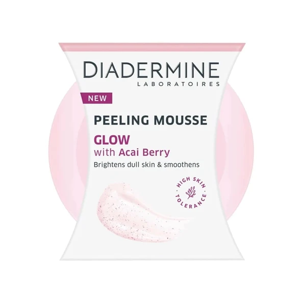 Diadermine Kuru Ciltler için Yüz Temizleme Köpüğü - Acı Badem Özü ile Cildi Pürüzsüzleştirir ve Işıltı Kazandırır, 75 ml ürün görseli 1
