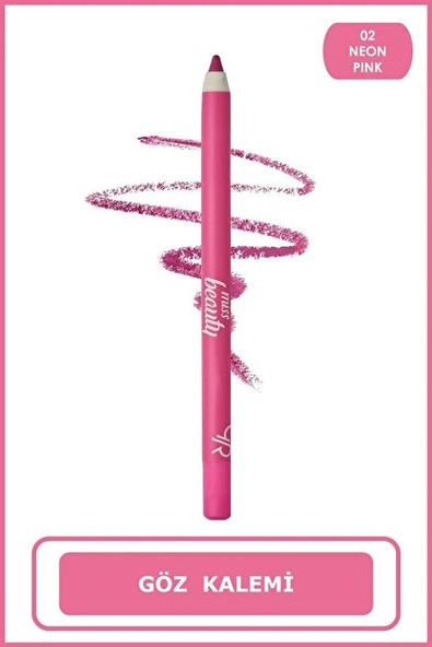 Golden Rose Göz Kalem - Gr Mıss Beauty Colorpop Eyepen.no:02 Neon Pınk ürün görseli 1