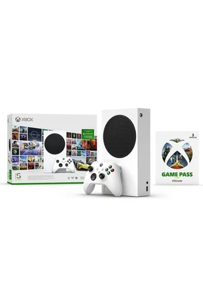 Xbox Series S 512 GB SSD Oyun Konsolu (Microsoft Türkiye Garantili) ürün görseli 1