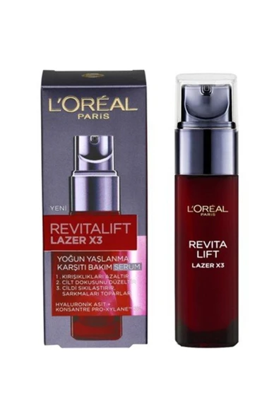 L'Oréal Paris Revitalift Lazer X3 Yoğun Yaşlanma Karşıtı Bakım Serum ürün görseli 1