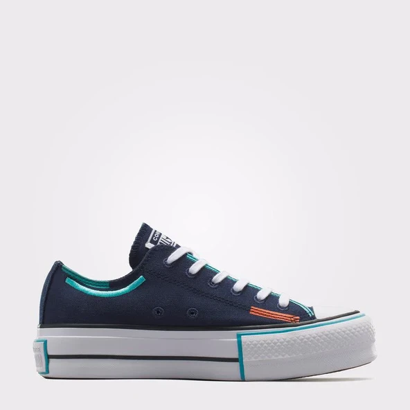 Converse Chuck Taylor All Star Lift Unisex Lacivert Platform Sneaker ürün görseli 1