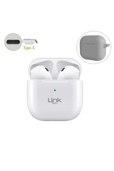 Linktech Ap01 Smartpods Tws 5.3 Bluetooth Kulaklık Type-c Beyaz ürün görseli 1