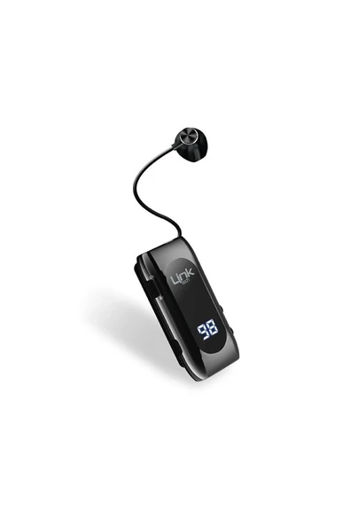 Linktech Makaralı Titreşimli Dijital Göstergeli Bluetooth Kulaklık V80 Pro İos/Android Uyumlu ürün görseli 1