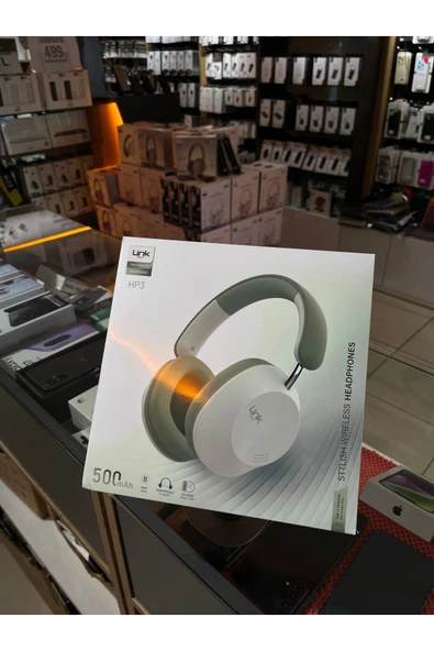 Linktech HP3 Kulak Üstü Kablosuz Bluetooth Kulaklık - Resim 4